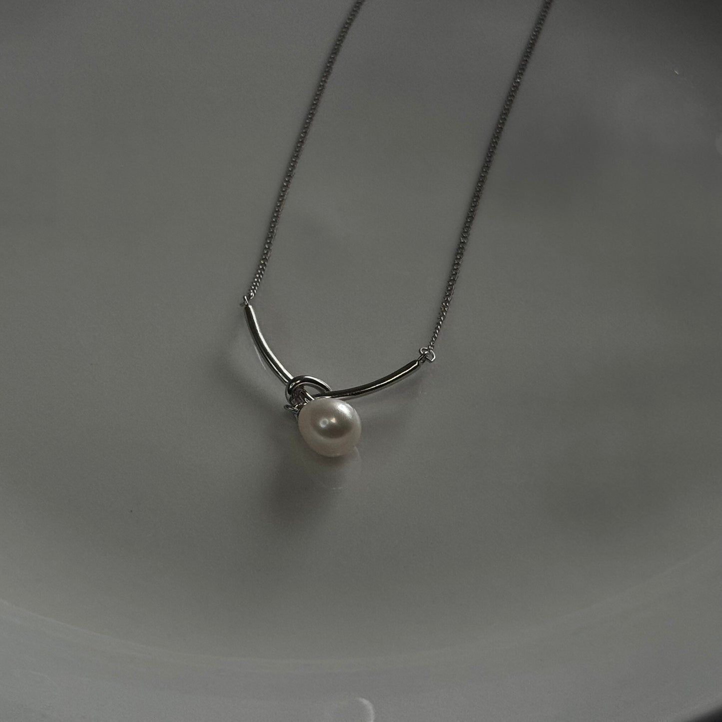 S925 Knot Pearl Pendant Necklace – Elegant S925 Knot Necklace & Pearl Pendant