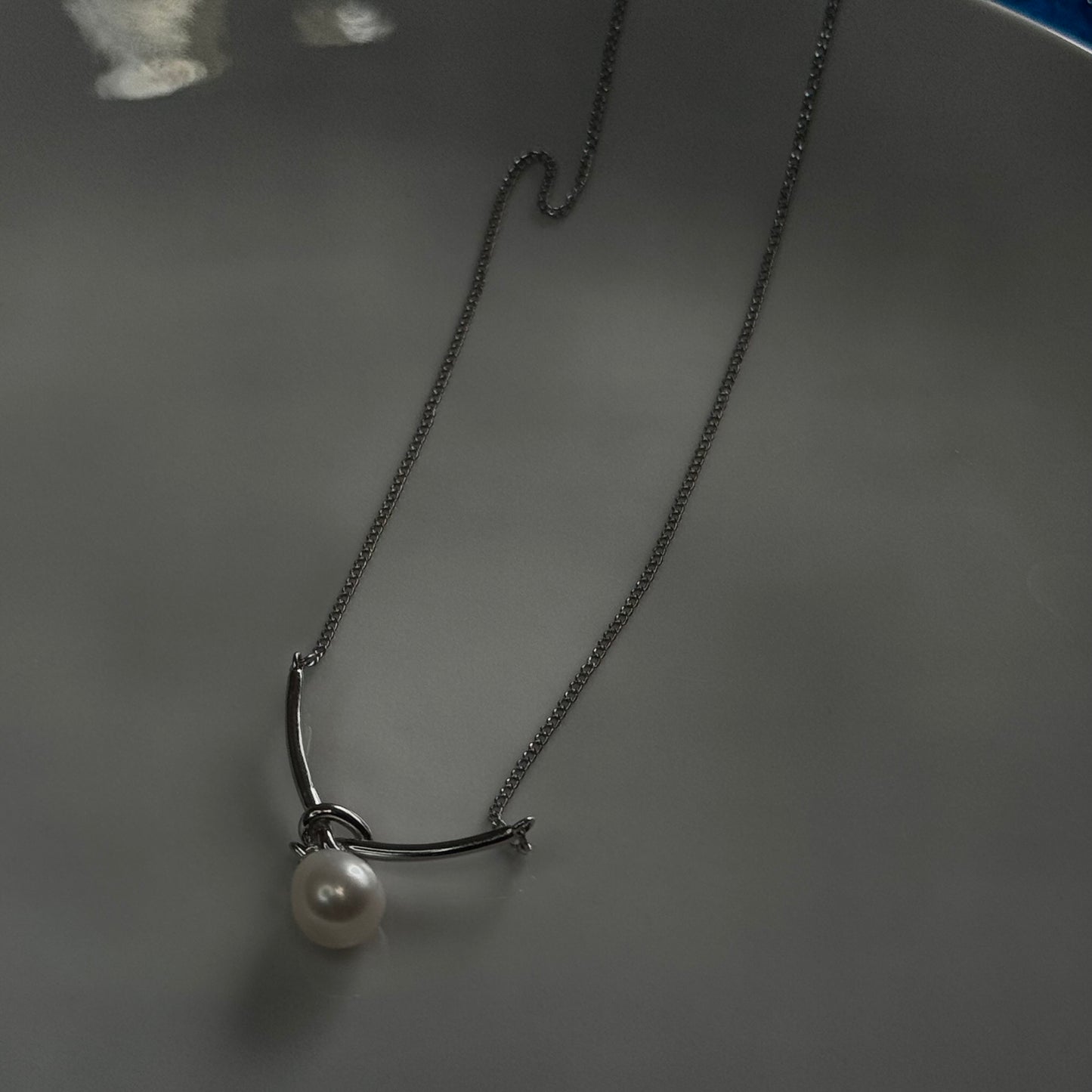 S925 Knot Pearl Pendant Necklace – Elegant S925 Knot Necklace & Pearl Pendant