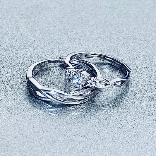 925 Sterling Silver Ring – Elegant Hypoallergenic Silver Ring with Star-Cut Zircon Amtikiss