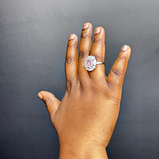 Hypoallergenic 925 Sterling Silver Stress Relief Ring - Detachable Fidget Head - Amtikiss Casuals