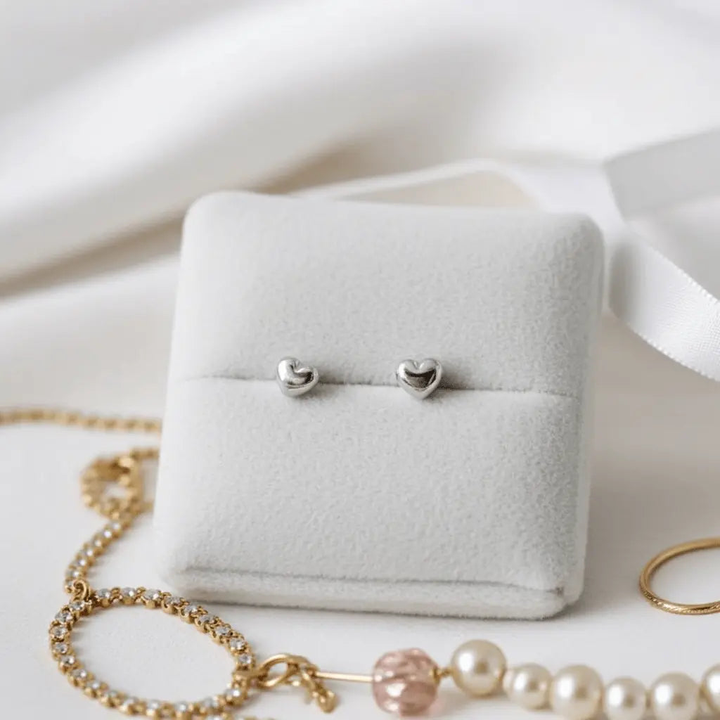 Premium Hypoallergenic Baby Earrings - Safe, Gentle & Stylish for Sensitive Skin - Amtikiss Casuals