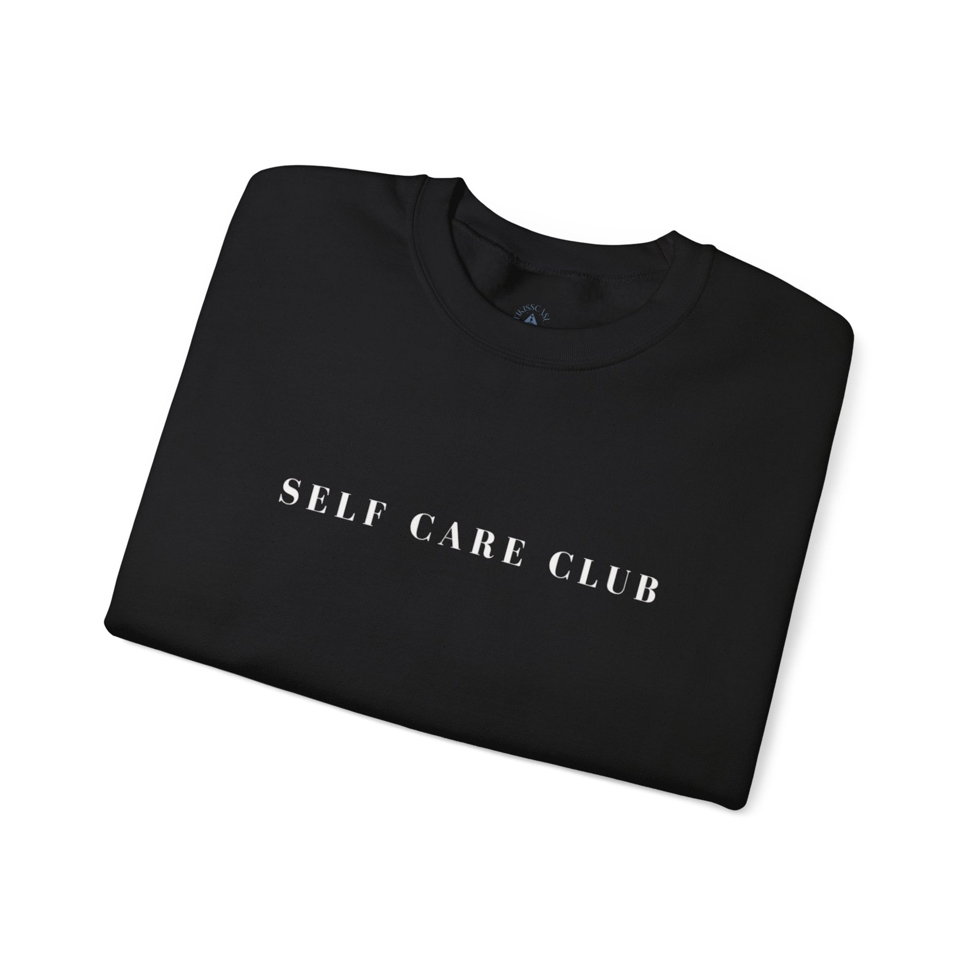 Self Care Club Sweatshirt Self Care Sweatshirt Mental health Sweatshirt Body positivity Crewneck Self love Sweatshirt Retro Sweater Printify