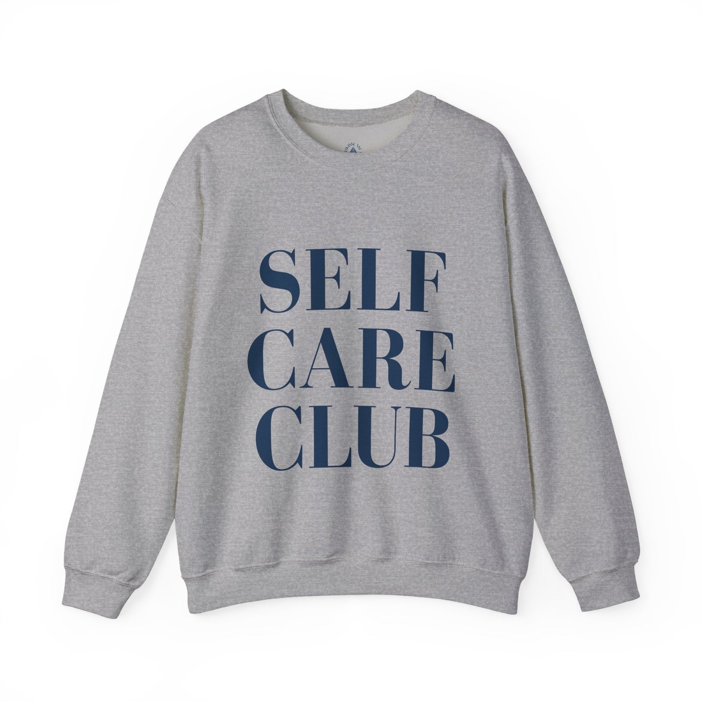 Self Care Club Sweatshirt, Minimalist Wellness Crewneck, Aesthetic Neutral Pullover, Soft Luxury Loungewear, Wellness Gift for Her,