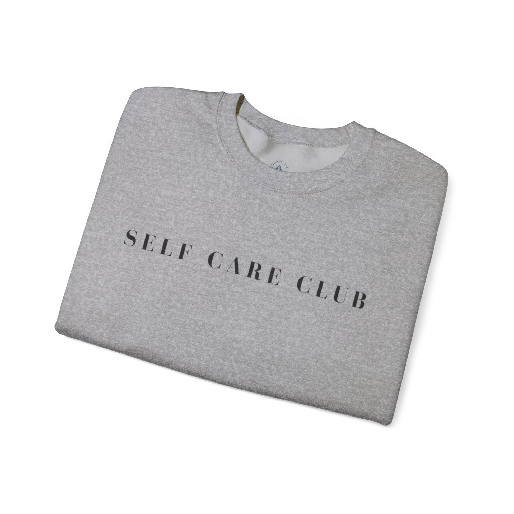 Self Care Club Sweatshirt Self Care Sweatshirt Mental health Sweatshirt Body positivity Crewneck Self love Sweatshirt Retro Sweater Printify