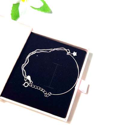 S925 Silver Bangled Bracelet – Elegant S925 Bangle & Double Silver Bracelet Amtikiss