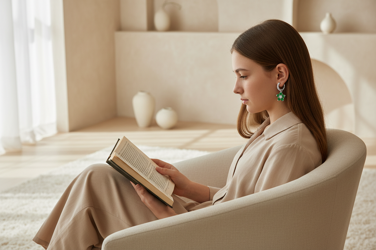 Lifestyle Reading Scene