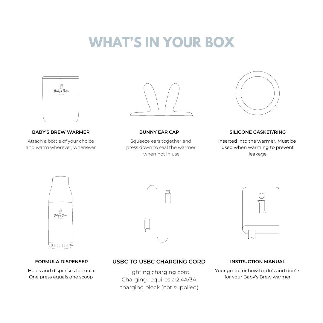 Portable Bottle Warmer Pro Set The Baby's Brew