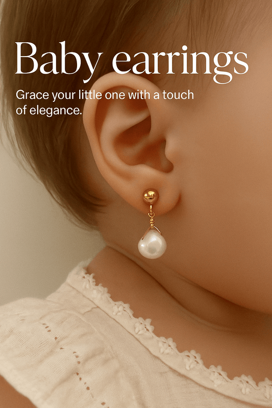 Premium Hypoallergenic Baby Earrings - Safe, Gentle & Stylish for Sensitive Skin - Amtikiss Casuals