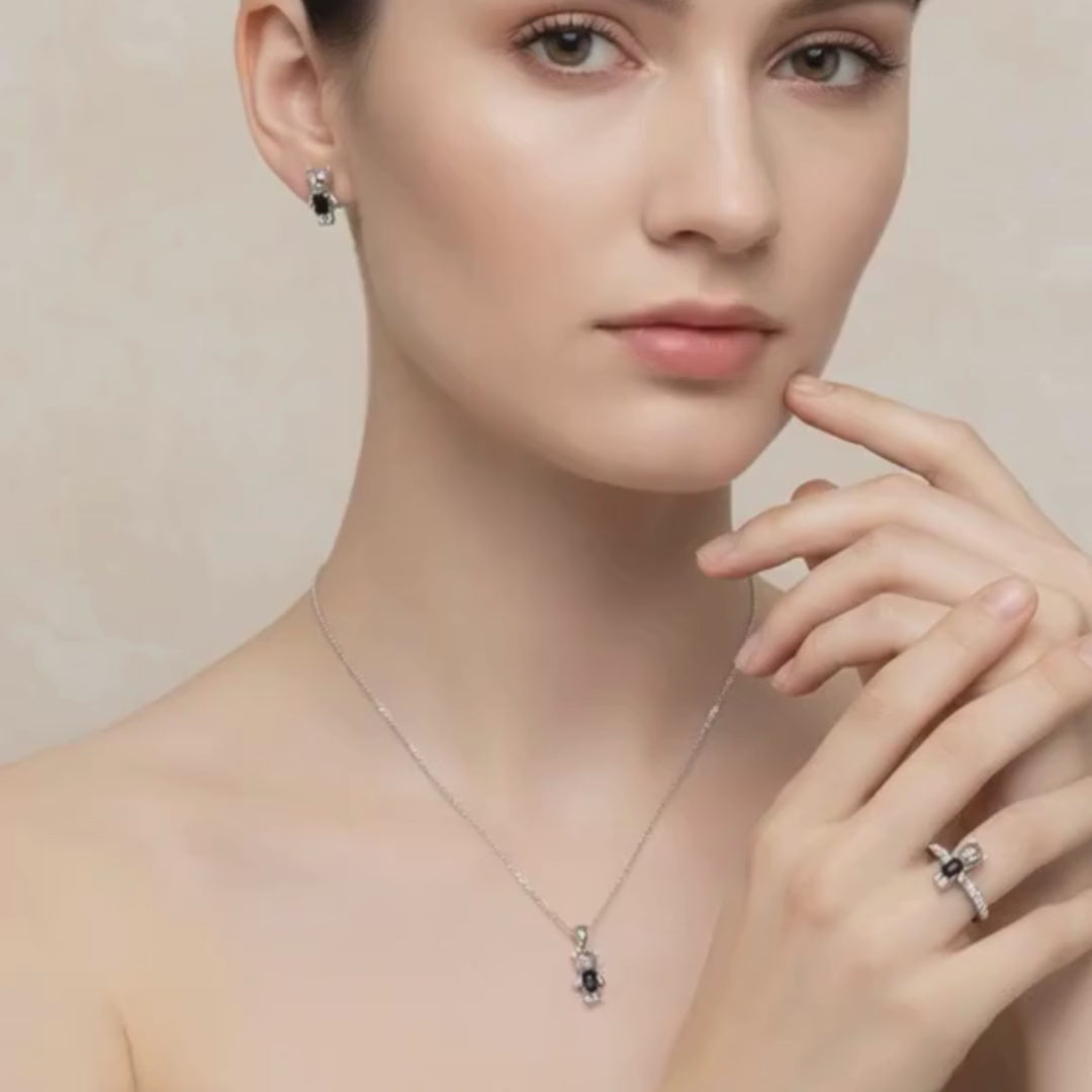 Load video: Hypoallergenic Jewelry Set