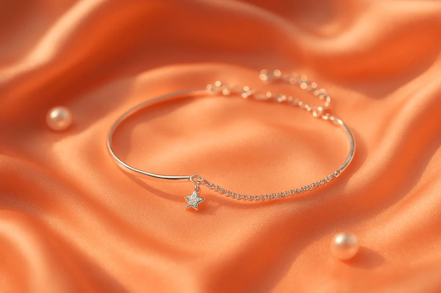 S925 Silver Bangled Bracelet – Elegant S925 Bangle & Double Silver Bracelet - Amtikiss Casuals